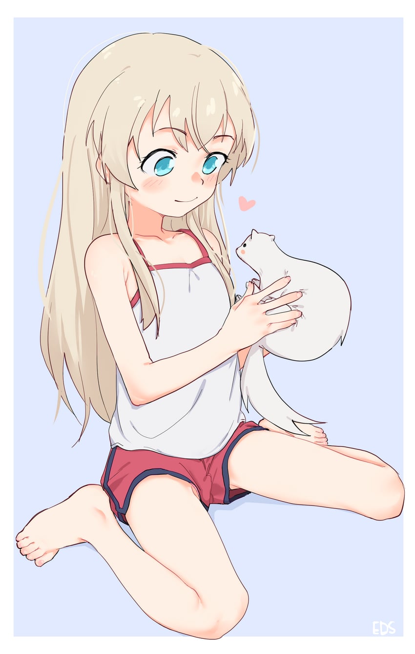takanashi misha and kumagorou (uchi no maid ga uzasugiru!) drawn by eds