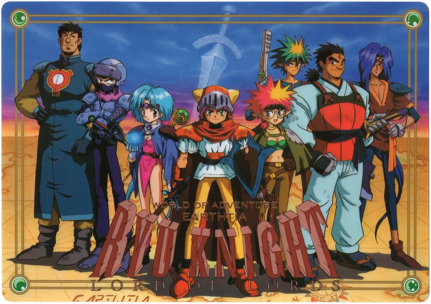 paffy pafuricia, adeu warsam, katze, hittel, sarutobi, and 3 more (haou taikei ryuu knight)