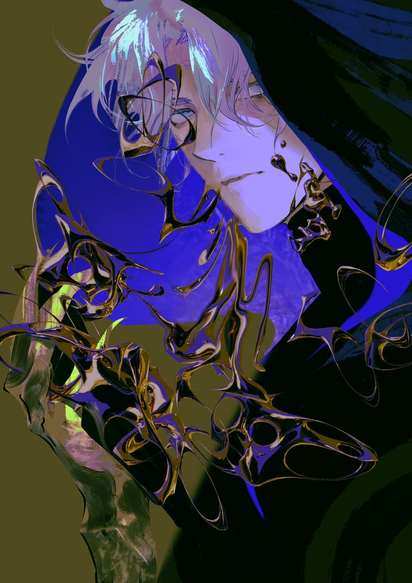 phainon and flame reaver of the deepest dark (honkai and 1 more) drawn by bangpingguo