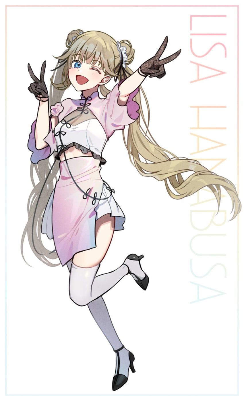 hanabusa lisa (vspo! and 1 more) drawn by yuura
