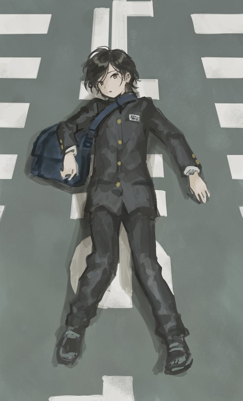 kurosu jun (persona and 1 more) drawn by asawa_(dm_owr)