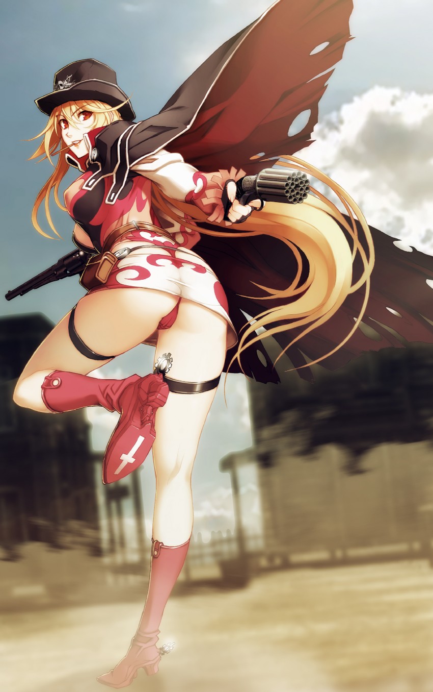 donne anonime (zoku satsuriku no django) drawn by nishii_(damnedrive)