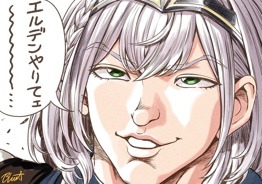 shirogane noel (hololive and 1 more) drawn by buru-dai