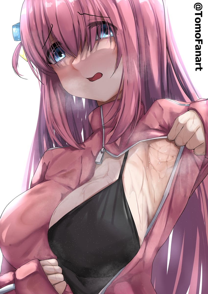gotoh hitori (bocchi the rock!) drawn by tomodachi_(tomofanart)