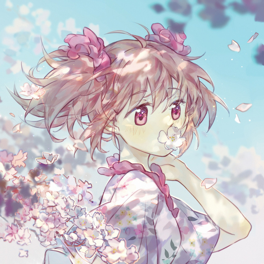 kaname madoka (mahou shoujo madoka magica) drawn by siren_(jzy601306223)