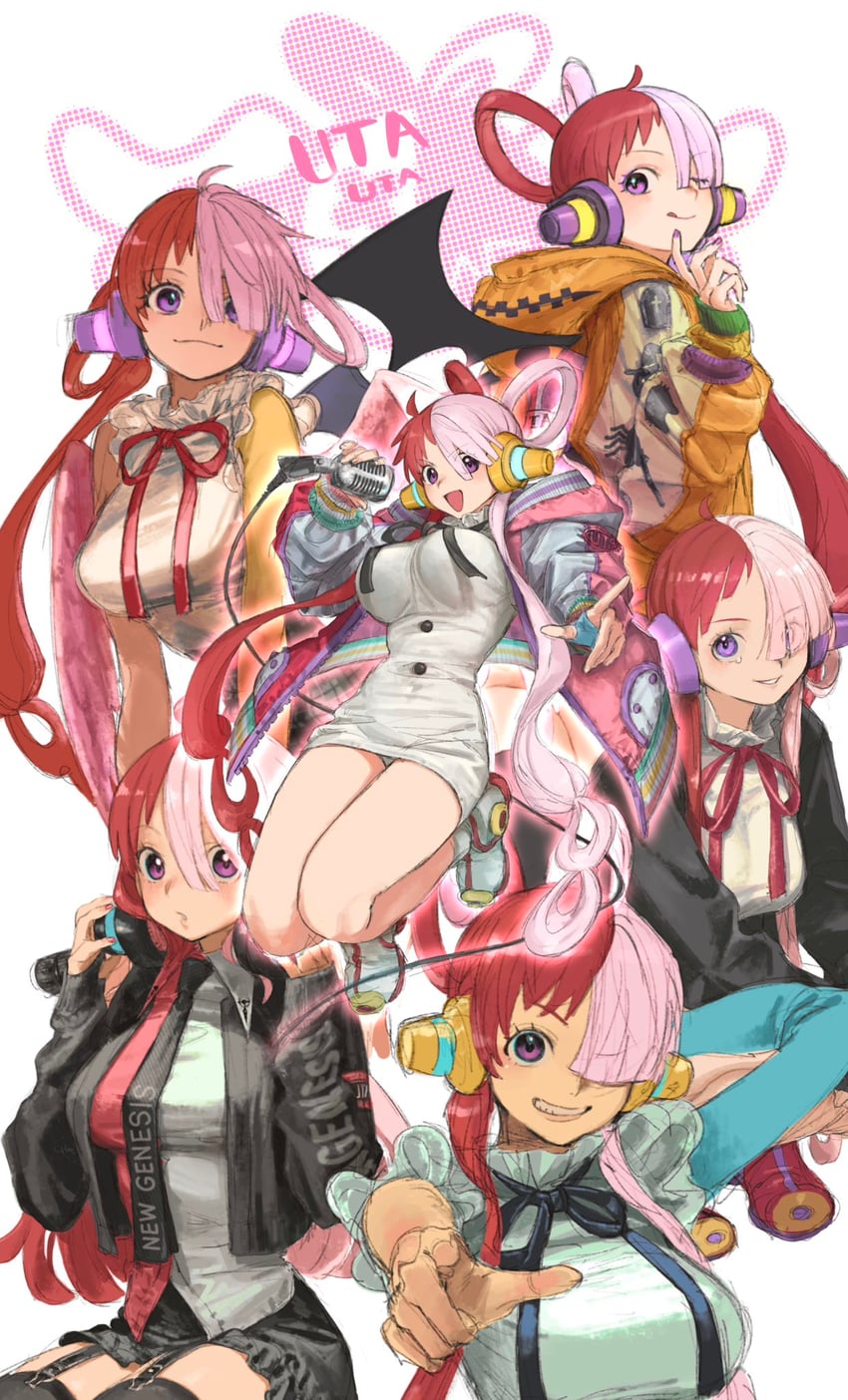 uta (one piece and 1 more) drawn by urasanmyaku