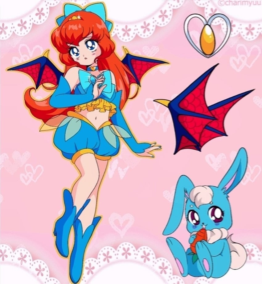 bloom and kiko (bishoujo senshi sailor moon and 1 more) drawn by honeymoonpetal