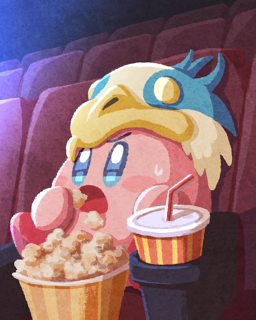 kirby and aosagi (kirby and 1 more) drawn by miclot