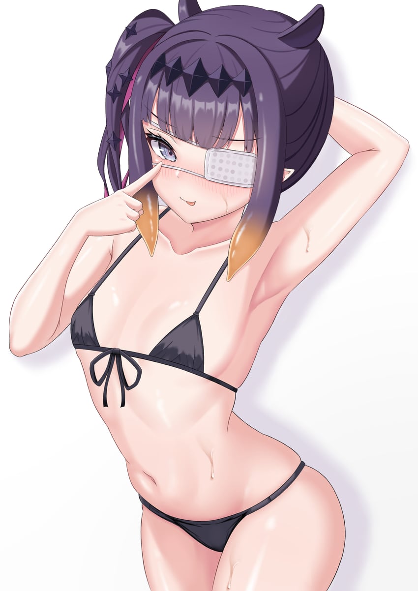 ninomae ina'nis (hololive and 1 more) drawn by ashiru