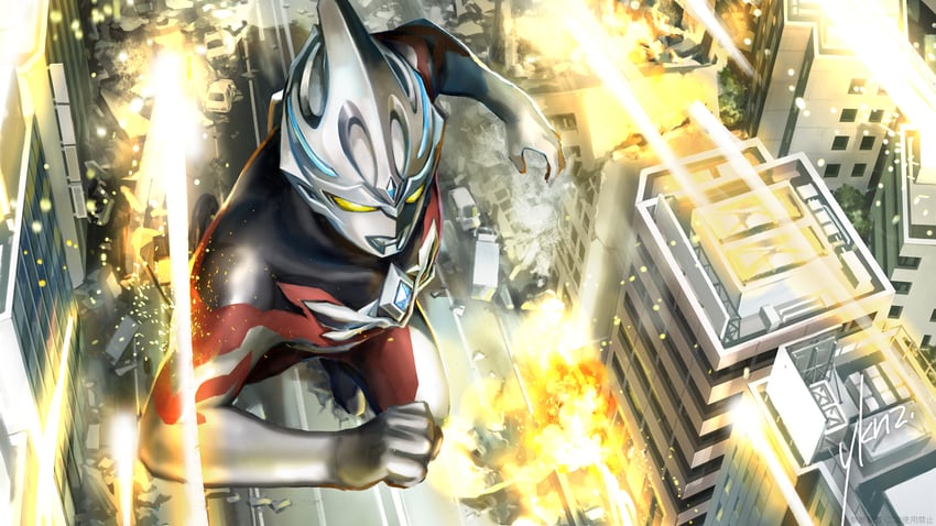 ultraman arc (ultra series and 1 more) drawn by snowslide