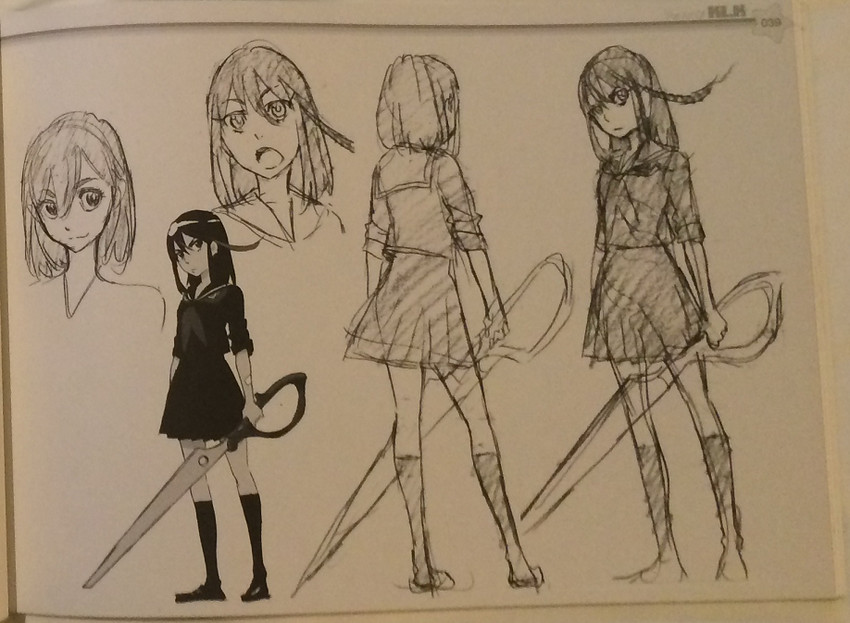 matoi ryuuko and senketsu (kill la kill) drawn by sushio