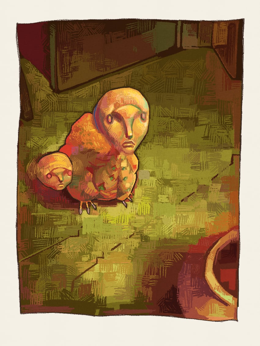 ooccoo and oocca (the legend of zelda and 1 more) drawn by captionpanic
