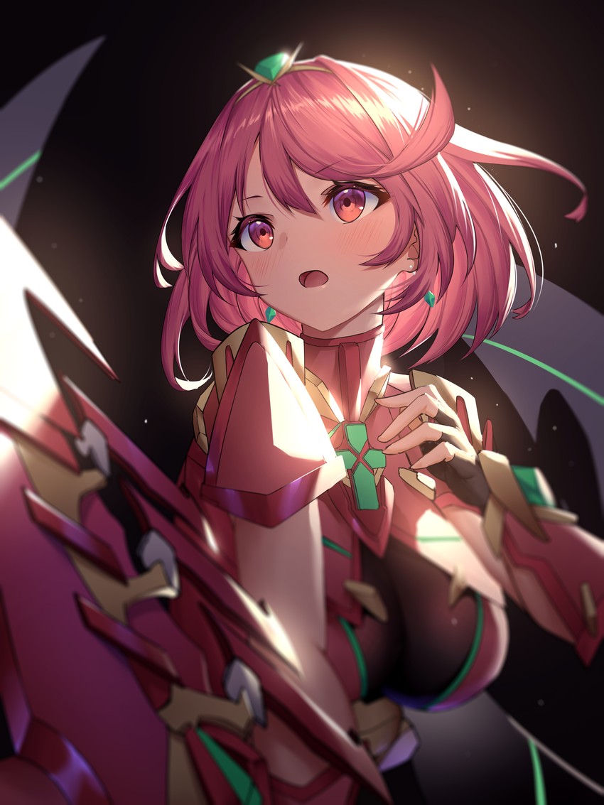 pyra (xenoblade chronicles and 1 more) drawn by roi_(liu_tian)
