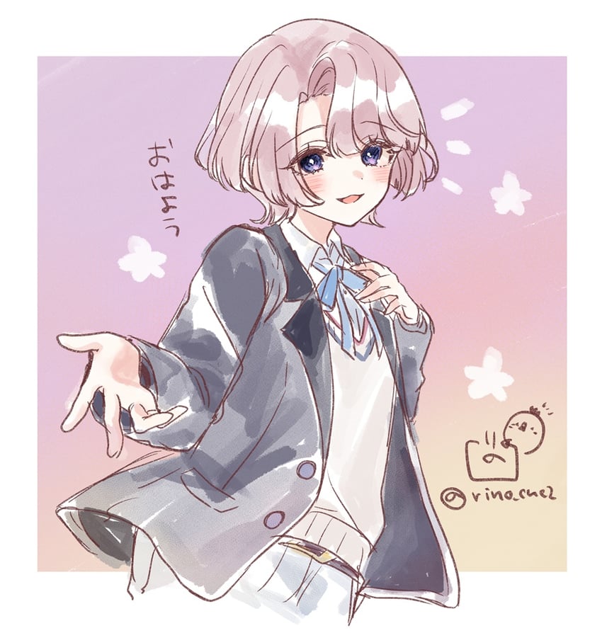 arimura mao (idolmaster and 1 more) drawn by rino_cnc