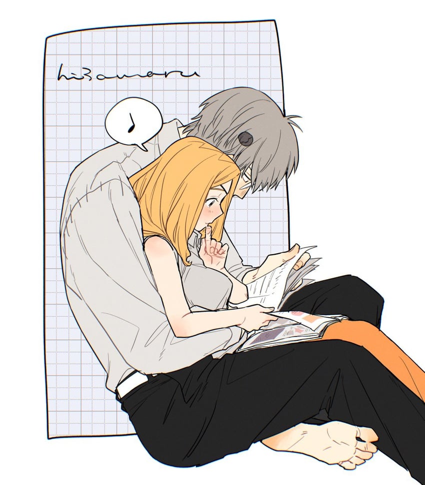 franken stein and marie mjolnir (soul eater) drawn by hissiu