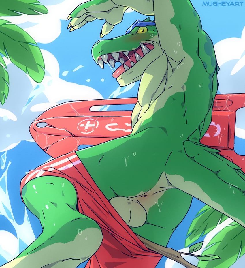renekton and pool party renekton (league of legends) drawn by mugheyart