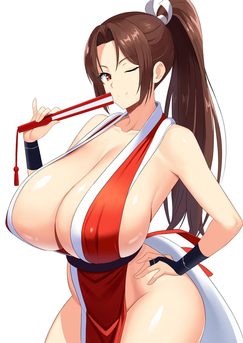 shiranui mai (street fighter and 2 more) drawn by reyomi_(reyomi9)
