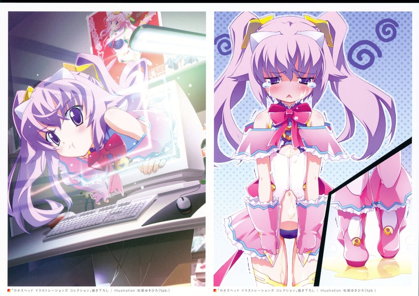seira orgel and erin-fray orgel (chaos;head and 2 more) drawn by matsuo_yukihiro