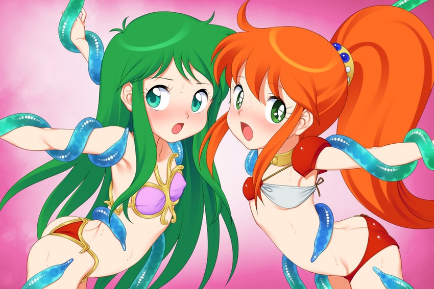 ayanokouji rem and caron (dream hunter rem and 1 more) drawn by fugetsu_taku