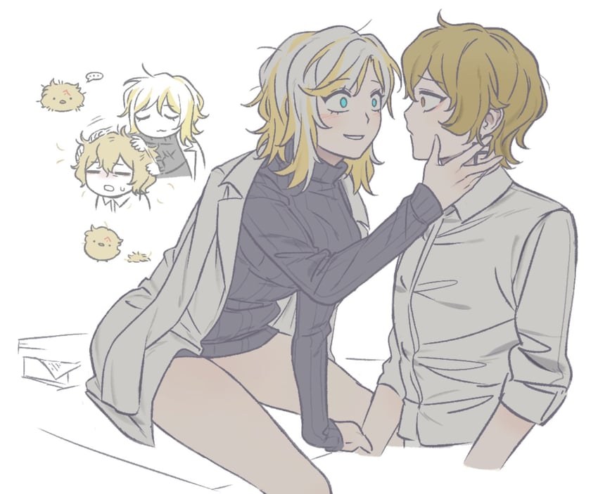 faust and sinclair (project moon and 1 more) drawn by ohzv