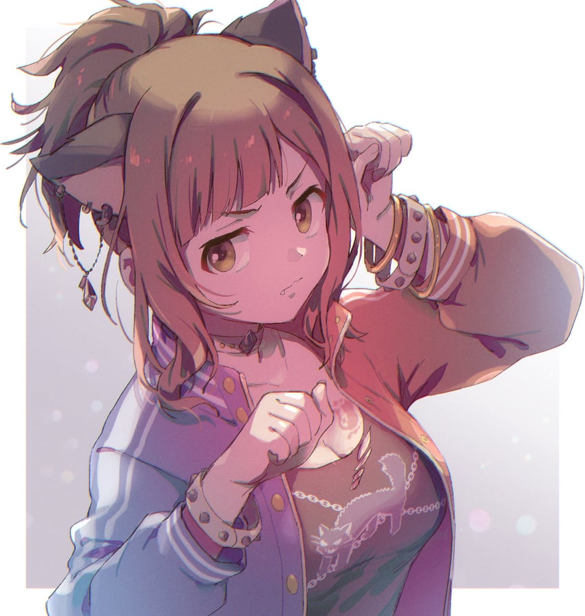 maekawa miku (idolmaster and 1 more) drawn by nanonin