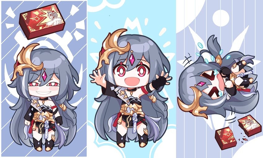 herrscher of sentience (honkai and 1 more) drawn by xtacy