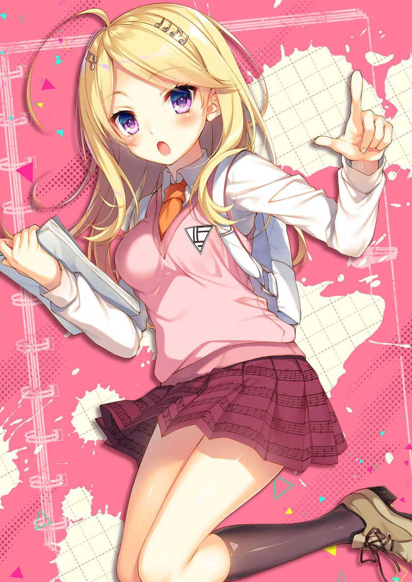 akamatsu kaede (danganronpa and 1 more) drawn by toosaka_asagi
