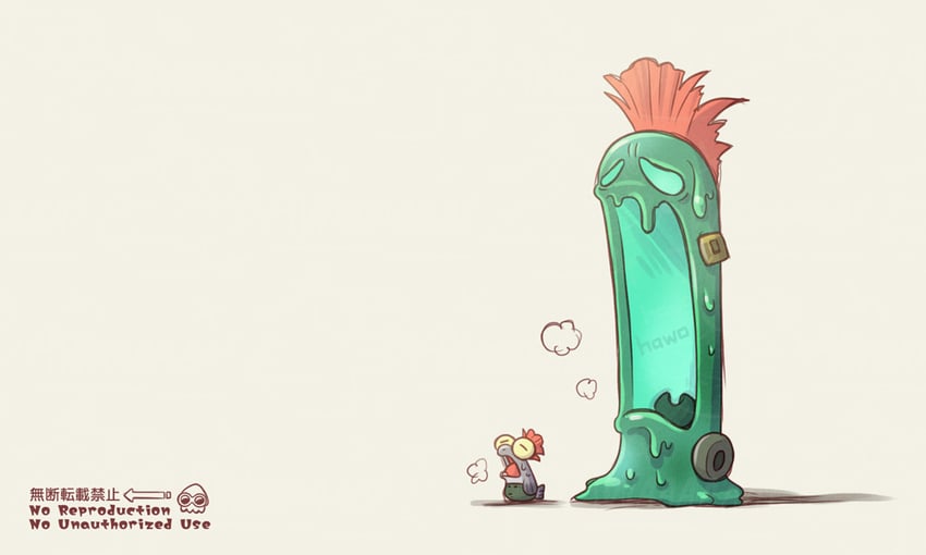 smallfry and mudmouth (splatoon and 1 more) drawn by splatoon_hawo