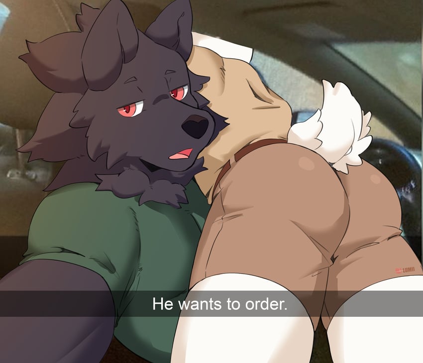 leon and sky (i think i like you) drawn by may0nnaixe