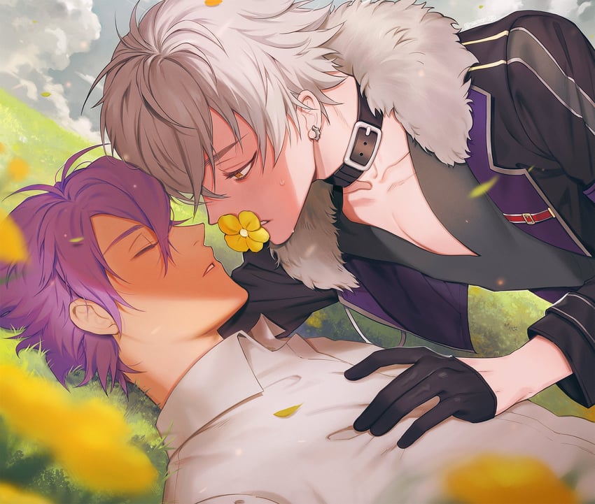 otogari adonis and ogami koga (ensemble stars!) drawn by fa8072