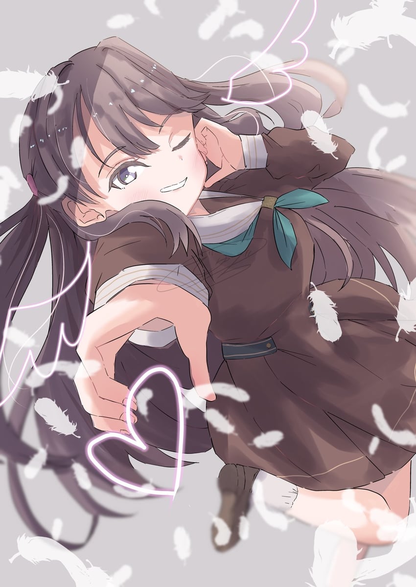 fujishima megumi (love live! and 1 more) drawn by dhuno_g