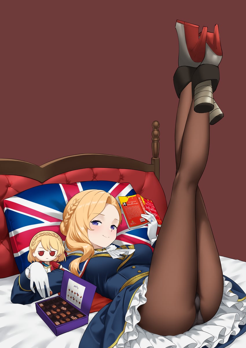 hood and prince of wales (azur lane) drawn by parallelrey