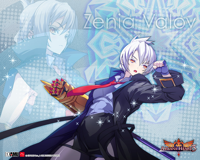 zenia valov (arcana heart and 1 more) drawn by akaga_hirotaka