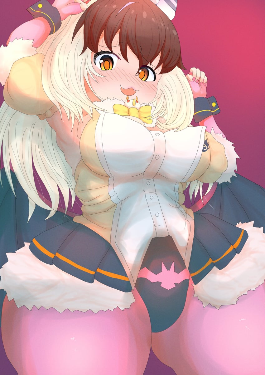 brown long-eared bat (kemono friends and 1 more) drawn by nekomar_nknk