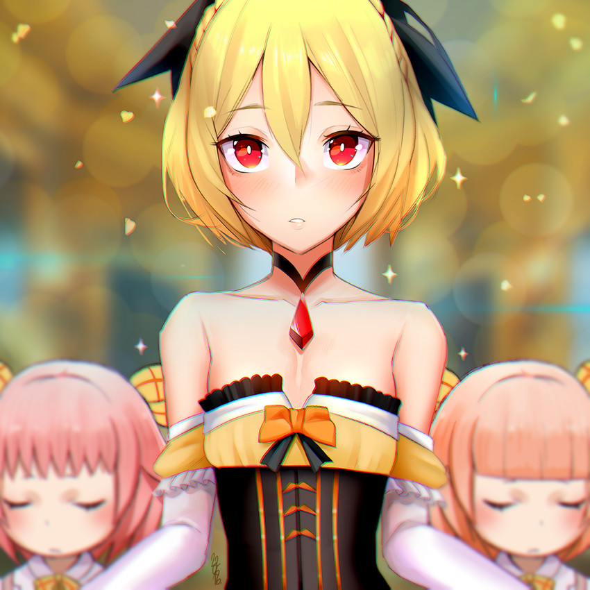 felt, grassis remendis, and flam remendis (re:zero kara hajimeru isekai seikatsu) drawn by alcoholrang