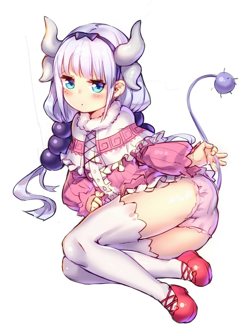 kanna kamui (kobayashi-san chi no maidragon) drawn by shennai_misha