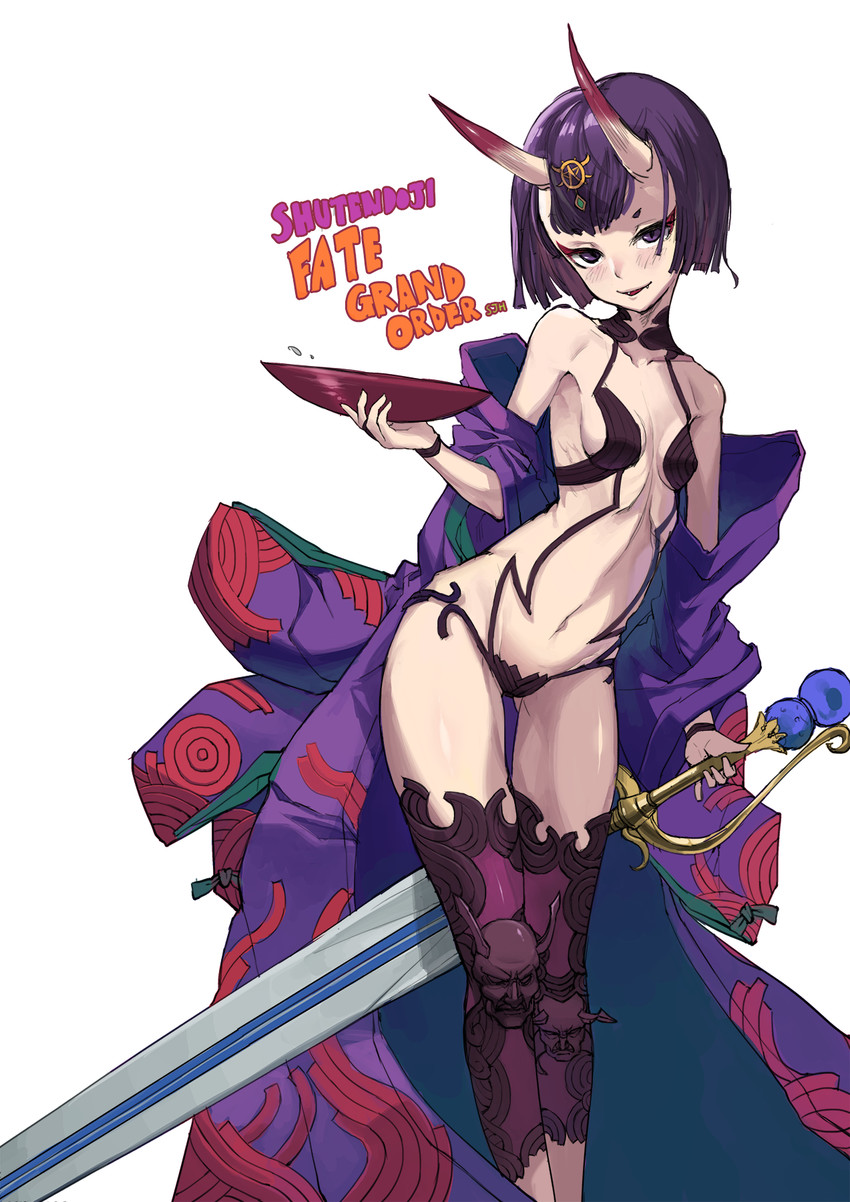 shuten douji (fate and 1 more) drawn by jehyun