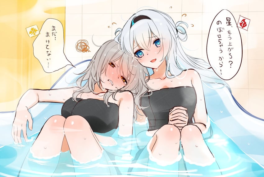 trailblazer, firefly, and stelle (honkai and 1 more) drawn by gel_(nukoleg)