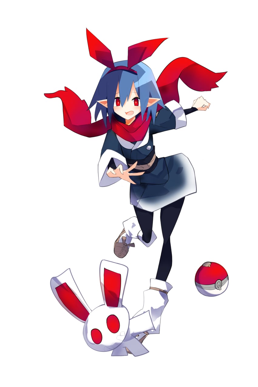 pleinair and usagi-san (pokemon and 3 more) drawn by nanozenzen