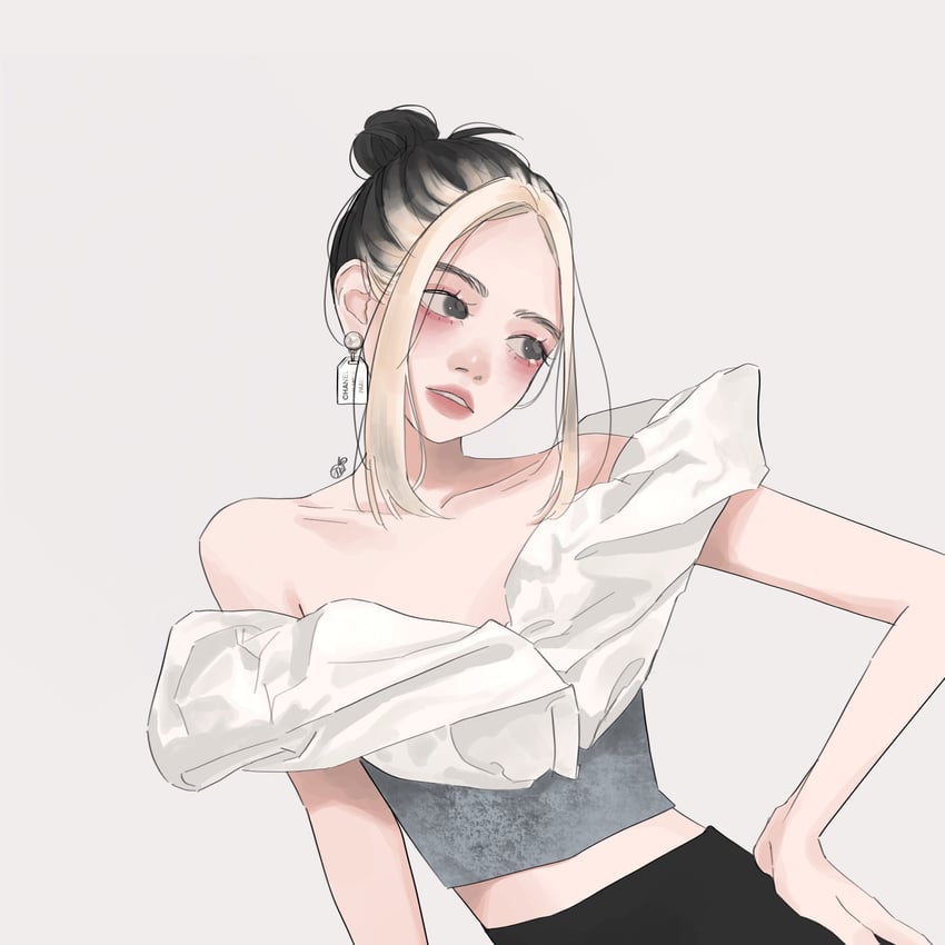 jennie (real life and 1 more) drawn by saguamarket