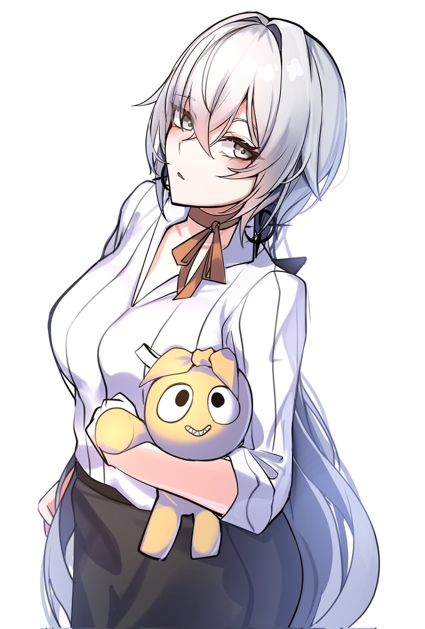 bronya zaychik and homu (honkai and 1 more) drawn by kamishiro_noa