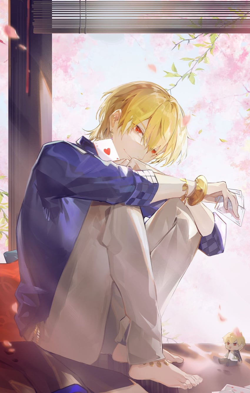 gilgamesh (fate and 1 more) drawn by k7_(kk7_000)