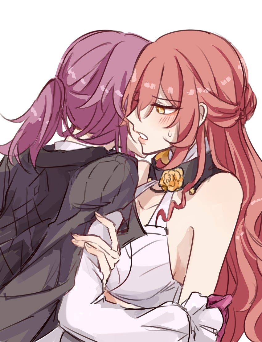 kafka and himeko (honkai and 1 more) drawn by 32wdsxz