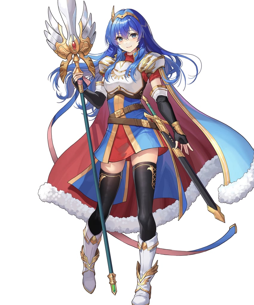 caeda (fire emblem and 2 more) drawn by okuma_mai