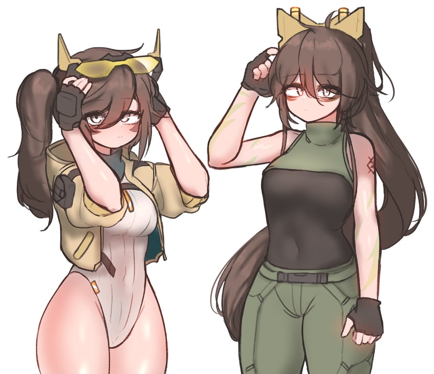 khan the swift and kheshig (last origin) drawn by kim_aendeo