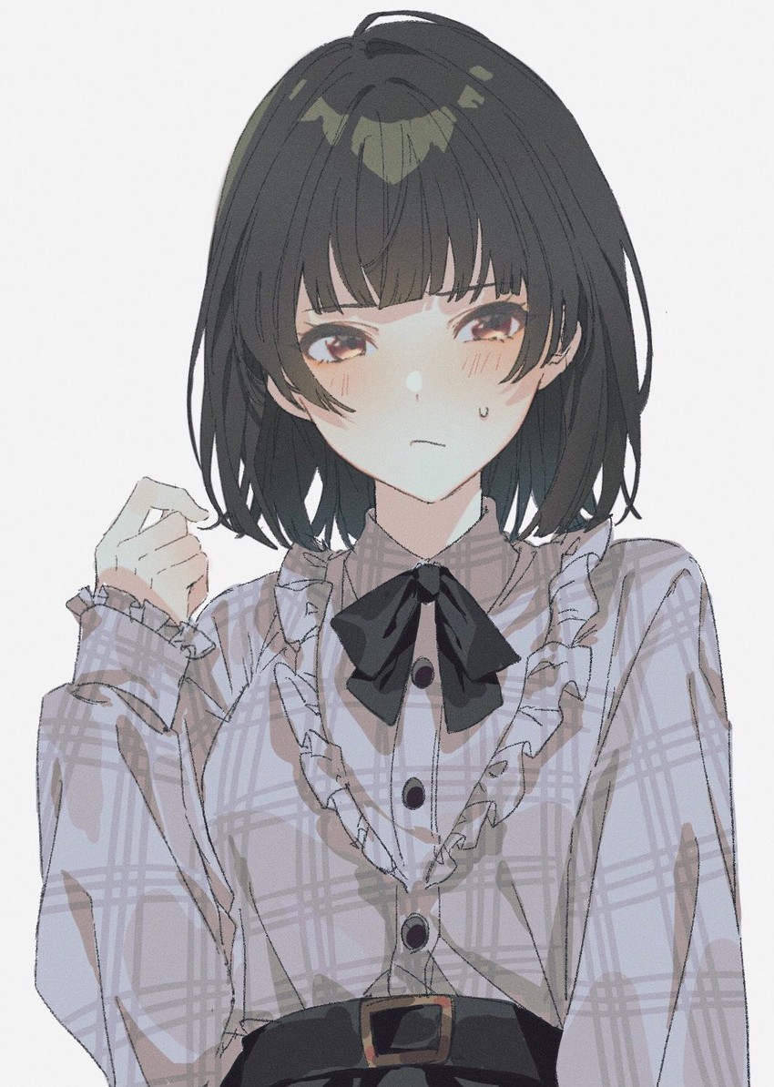 mayuzumi fuyuko (idolmaster and 1 more) drawn by mameko_(l8_w3)