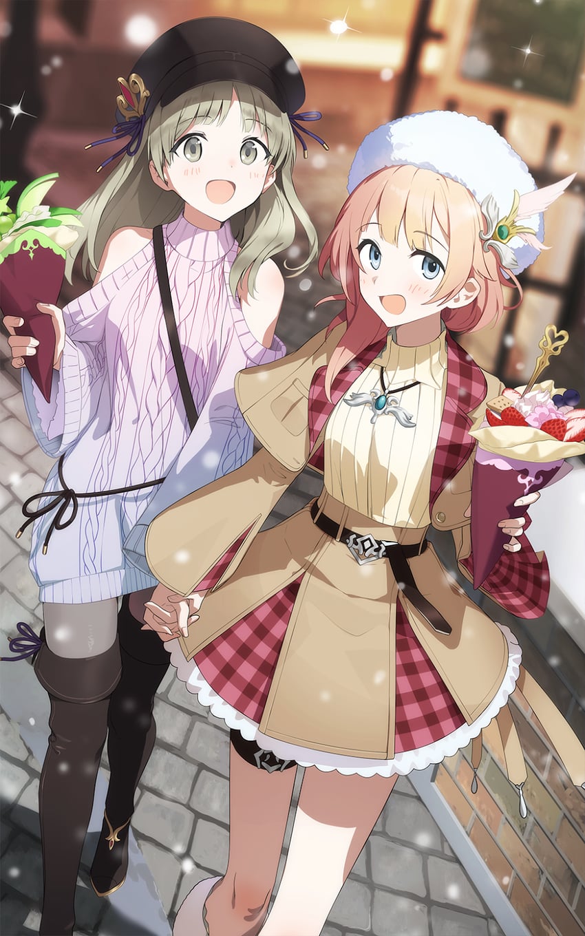totooria helmold and rorolina frixell (atelier and 3 more) drawn by akinashi_yuu