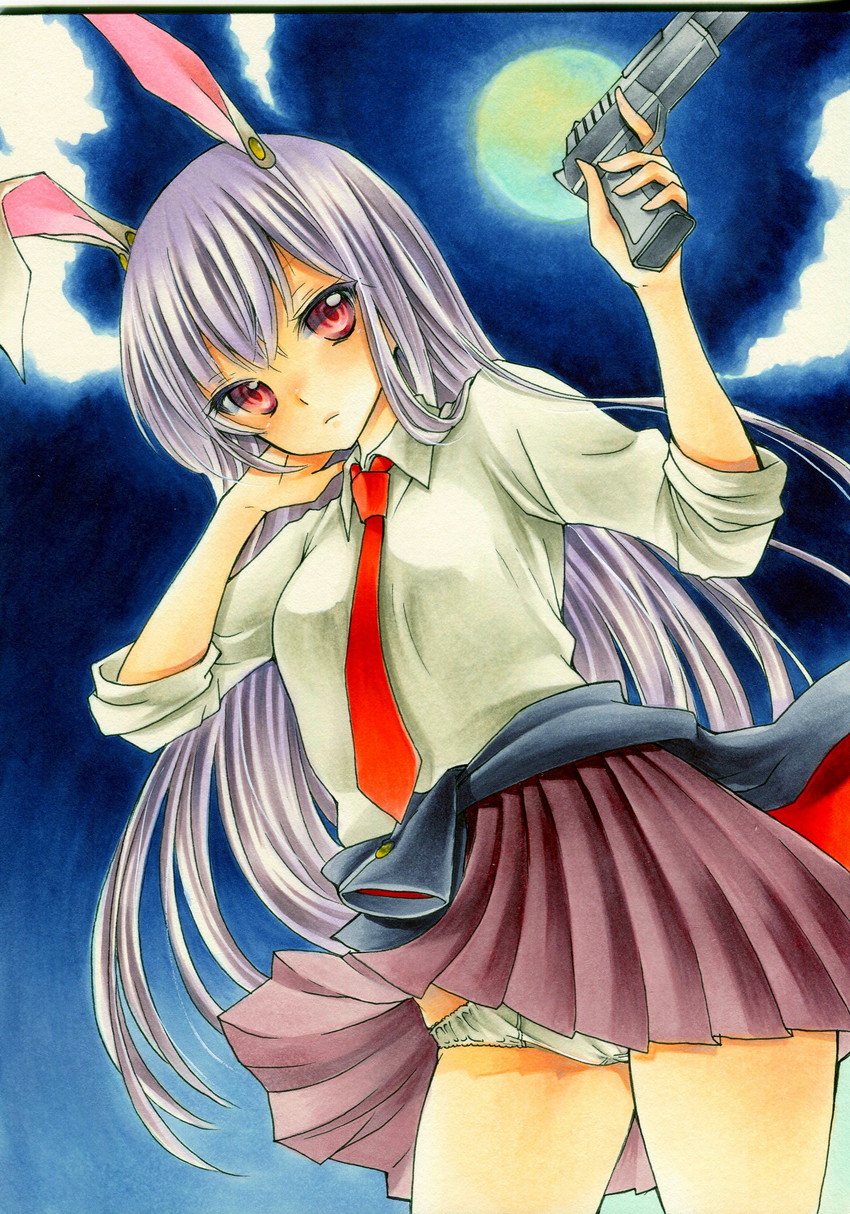 reisen udongein inaba (touhou) drawn by kuroyagi_(what_a_0205)