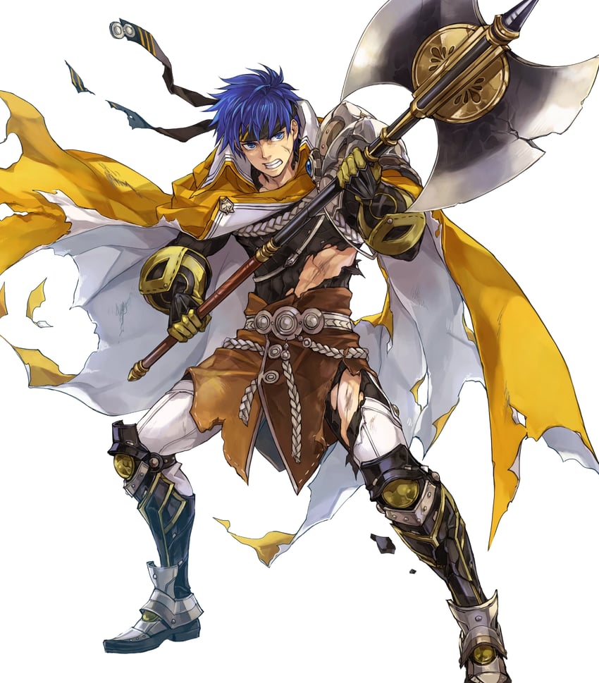 ike (fire emblem and 2 more) drawn by hagiya_kaoru