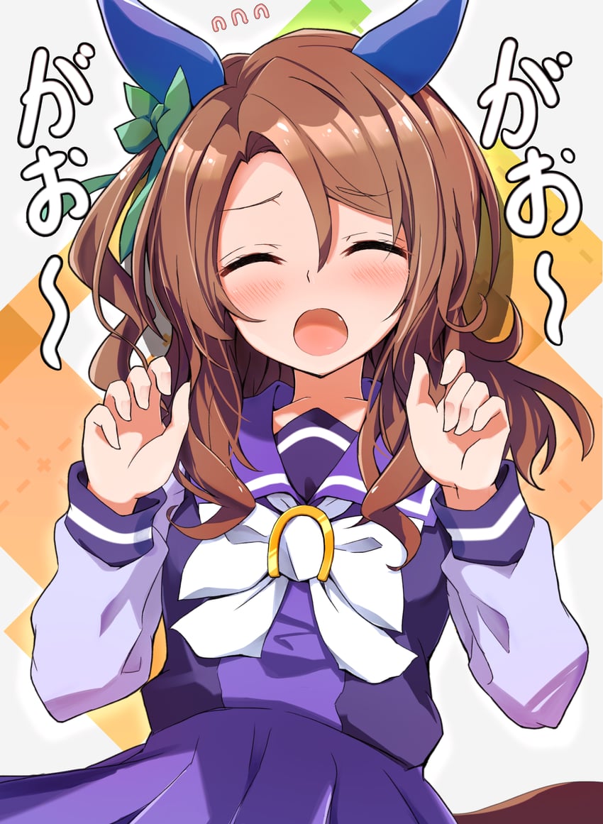 king halo (umamusume) drawn by neko_senshi